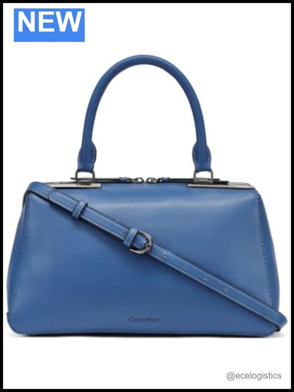 Vegan Leather Satchel Purse with Top Zip, Crossbody Strap, Multiple Pockets